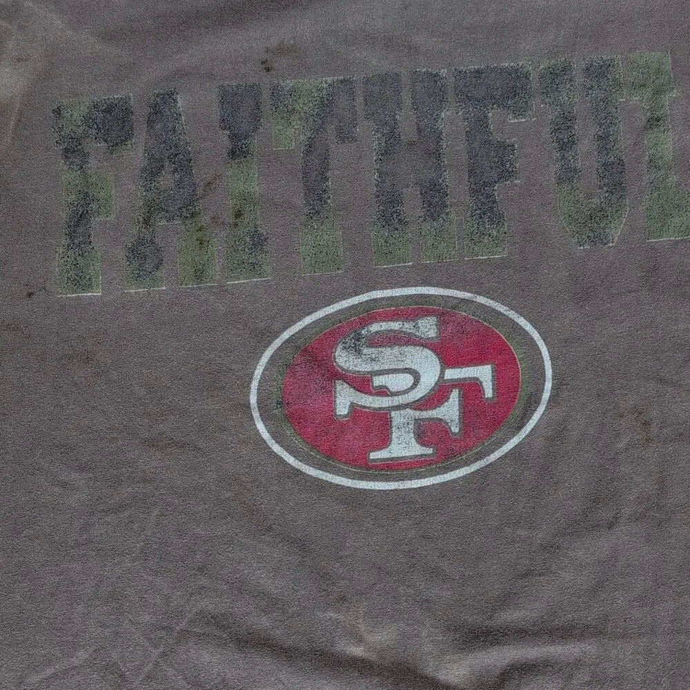 2013 2XL SF 49ers Candlestick Park Final Season Commemorative Shirt 5x Champions